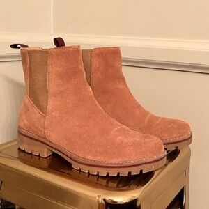 Crown Vintage Light Brown Suede Boots